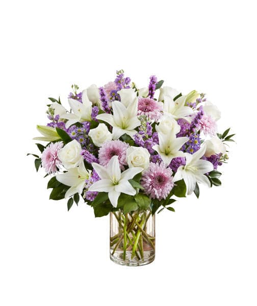 SINCEREST SORROW IN LAVENDER AND WHITE
